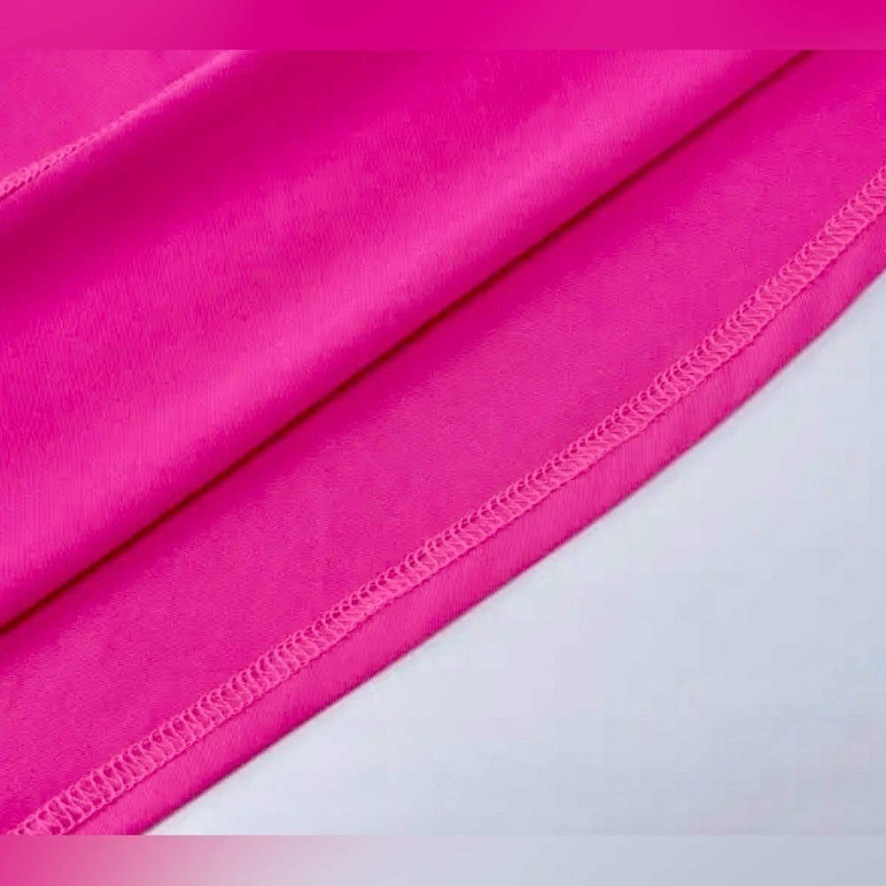 The Unforgettable Pink Elegant Plunging Backline Backless Evening Cocktail Gown - Picture 13 of 15